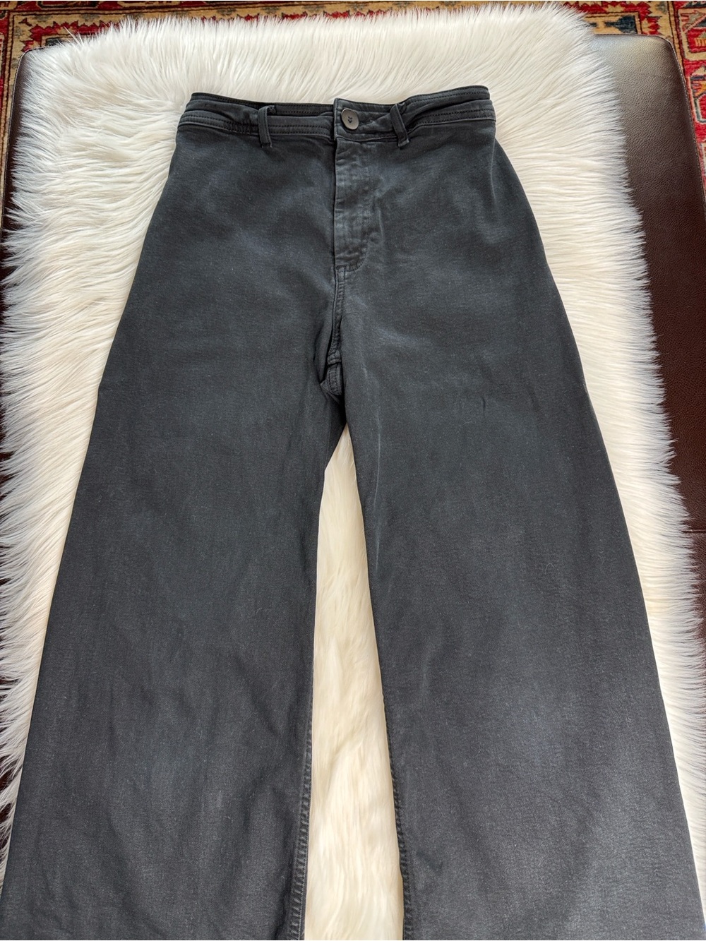 Zara Black The Marine Straight Jeans - Picture 3 of 7